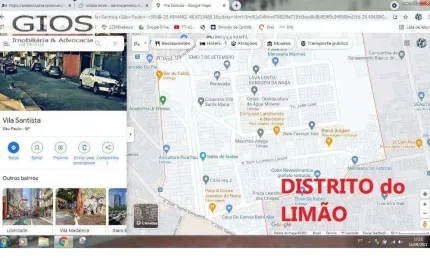 Terreno à venda, 187 m² por r$ 520.000,00 - limão - são paulo/sp