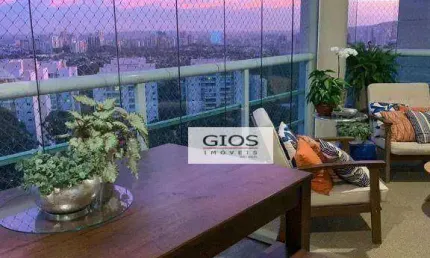 Apartamento no Reserva Ereditá com 202m e 03 suítes - varanda gourmet