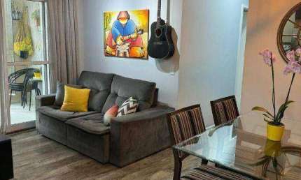Apartamento com 2 quartos para alugar, 53 m² por R$ 3.540/mês - Jardim Bussocaba City - Osasco/SP