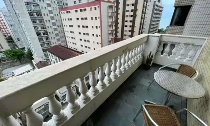 Apartamento com 3 quartos, Aparecida, Santos - R$ 1.5 mi, Cod: 189