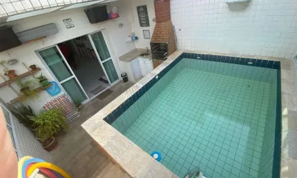 Cobertura com 3 quartos, Marapé, Santos - R$ 1.29 mi, Cod: 351