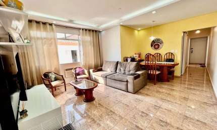 Excelente oportunidade: Apartamento de 3 quartos no Embaré, Santos-SP, com 98m² e vaga de garagem!
