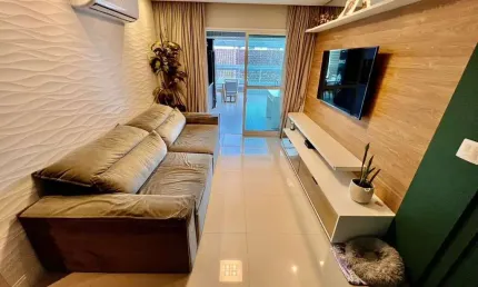 Apartamento com 2 quartos, Campo Grande, Santos - R$ 1.16 mi, Cod: 548