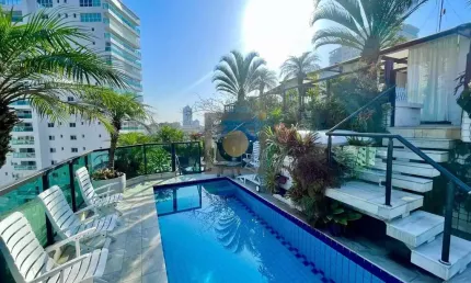 Cobertura com 6 quartos, Ponta da Praia, Santos - R$ 3.75 mi, Cod: 625