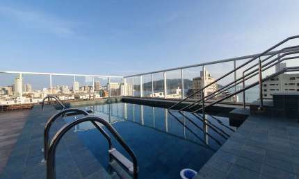 Apartamento com 2 quartos, Aparecida, Santos - R$ 977 mil, Cod: 708