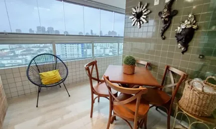 Apartamento de 2 quartos à venda em Santos-SP, Campo Grande  110m², suíte, 2 vagas de garagem  Agende sua visita!