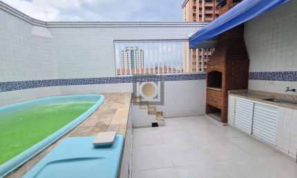 Fantástica Casa à Venda em Santos-SP, no Embaré! 4 quartos, 4 suítes, 2 salas, 6 banheiros, 3 vagas, 270m².