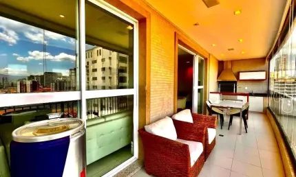 Imperdível oportunidade de adquirir apartamento de luxo no boqueirão, santos-sp! 3 quartos, 3 suítes, 3 banheiros, 1 sala, 3 vagas de garagem e 204m².