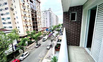 Apartamento com 2 quartos à venda na Rua General Rondon, 39, Aparecida, Santos