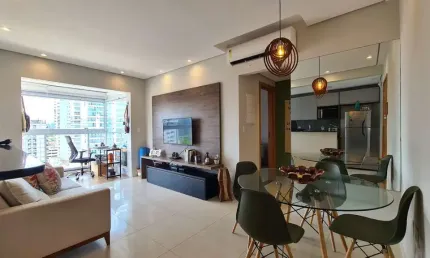 Apartamento à venda em Santos-SP, Embaré: 1 quarto, 1 suite, 1 sala, 1 banheiro, 1 vaga, 53m² de área. Venha conferir!