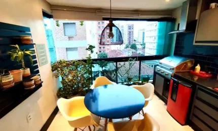 Apartamento com 3 quartos, pompéia, santos - r$ 1.35 mi, cod: 2592