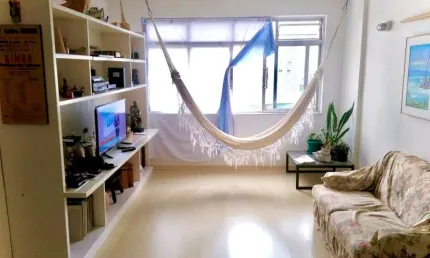 Apartamento de 2 quartos na Ponta da Praia, Santos-SP:
