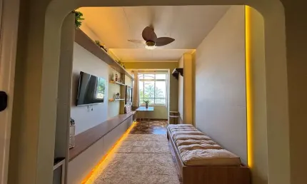 Apartamento com 1 quarto à venda na Avenida Vicente de Carvalho, 36, Boqueirão, Santos