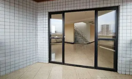 Cobertura  na Ponta da Praia em Santos-SP: 3 quartos