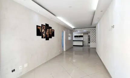 Apartamento à venda no gonzaga, santos-sp: 2 quartos, 1 suíte, 111m², 1 vaga de garagem! venha conferir!