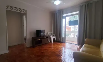 Apartamento à venda no coração de santos-sp, 3 quartos, 1 sala, 2 banheiros, 1 vaga de garagem, 98m² de área no gonzaga!