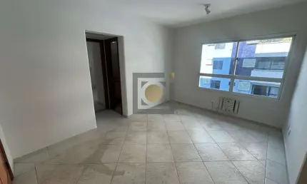 Apartamento à venda em condomínio de luxo na ponta da praia em santos-sp: 1 quarto, 1 sala, 1 banheiro, 1 vaga de garagem, 57,00 m².