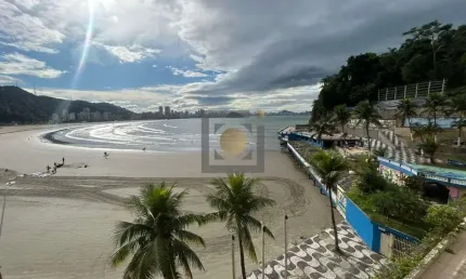 Apartamento de 3 Quartos na Ilha Porchat, São Vicente-SP: 1 Suite, 2 Salas, 1 Vaga de Garagem, 216m² de Área.