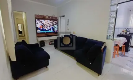 Apartamento à venda em santos-sp, bairro campo grande: 3 quartos, 1 sala, 1 banheiro, 1 vaga de garagem, 76 m² de área.