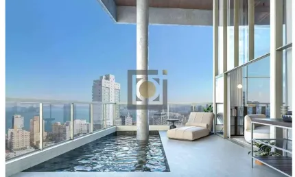 APARTAMENTO EXCLUSIVO NA PONTA DA PRAIA, 04 QUARTOS, 03 VAGAS, LAZER COMPLETO, VISTA MAR !