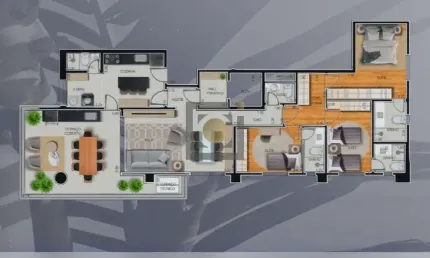 APARTAMENTO A VENDA NO EMBARÉ, 3 QUARTOS, LAZER COMPLETO E 3 VAGAS DE GARAGEM !