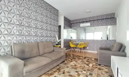 Apartamento à venda no Gonzaga, Santos-SP: 2 quartos, 1 suíte, 1 sala, 1 banheiro, 2 vagas na garagem, 72m². Aproveite!