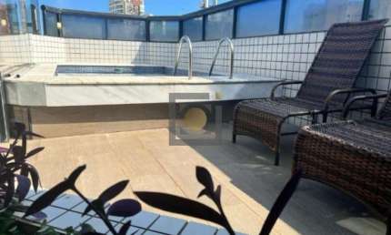Cobertura duplex à venda em Santos ? Ponta da Praia