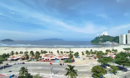 Imperdível! Apartamento de 3 quartos e 3 suítes no Itararé, São Vicente-SP - 110,00m², 2 vagas.