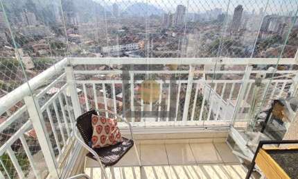 Apartamento à Venda em Santos-SP, Marapé: 2 Quartos, 1 Suíte, Varanda com Vista Livre!
