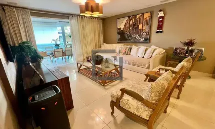 Apartamento garden 3 suítes com varanda gourmet no embaré - santos/sp, 300m² de luxo e conforto!