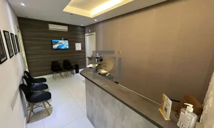 Sala comercial à venda em santos-sp, vila mathias: 3 salas, 1 banheiro, 1 vaga de garagem.