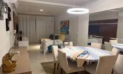 Apartamento de 3 quartos com suíte e vaga de garagem na Pompéia - Santos-SP, com área de 132m² - Imperdível!