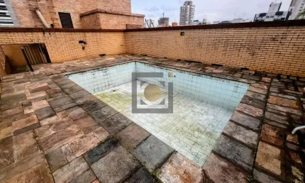 Cobertura à venda em santos-sp, boqueirão: 4 quartos, 2 suítes, 3 salas, 4 vagas de garagem, 495m². veja agora!