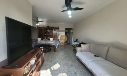 Apartamento à venda na Ponta da Praia, Santos-SP, com 3 quartos, 1 suíte, 1 sala, 4 banheiros, 1 vaga de garagem, 140m².