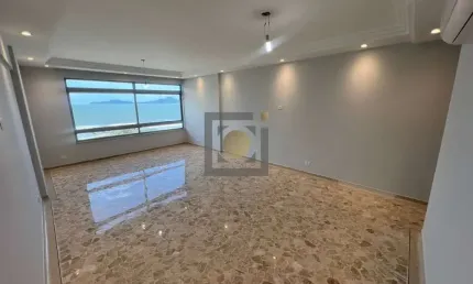 Apartamento de luxo na ponta da praia em santos-sp: 3 quartos, 1 suíte, 2 salas, 4 banheiros, 1 vaga de garagem, 200m² de área!
