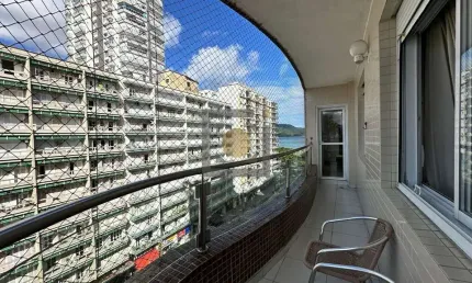 Apartamento à venda em Santos-SP, Boqueirão: 3 quartos, 1 suíte, 1 sala, 3 banheiros, 138m² de área. Venha conferir!