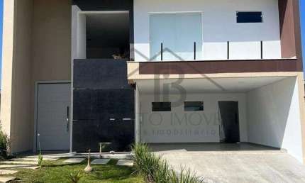 Casa de ALTO PADRÃOem Condomínio: 4 quartos, 4 suítes, 2 salas, 5 banheiros, 3 vagas - Indaiatuba-SP, Residencial Milano.