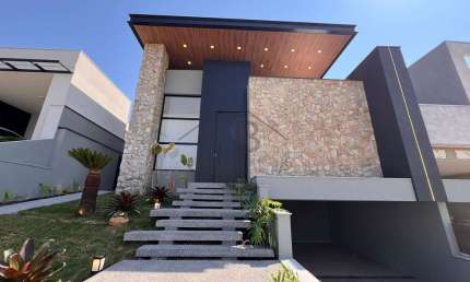 Casa de luxo em condomínio à venda em Indaiatuba-SP, Jardim Residencial Helvétia Park II: 3 quartos, 3 suítes, 3 salas, 5 banheiros, 4 vagas, 305m².