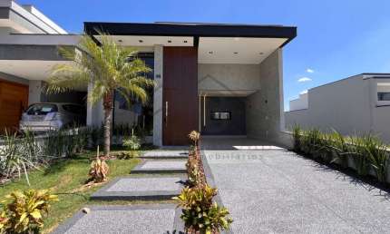 Casa de alto padrão em condomínio no Jardim Mantova, Indaiatuba-SP: 3 quartos, 1 suíte, 3 salas, 3 banheiros, 3 vagas, 142m².