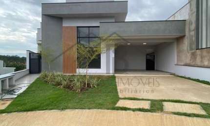 Casa em Condomínio à Venda em Indaiatuba-SP no Park Gran Reserve: 3 Quartos, 3 Suítes, 3 Salas, 4 Banheiros, 4 Vagas, 156m².