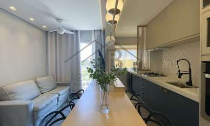 Imperdível oportunidade! Apartamento à venda em Indaiatuba-SP, Helvétia: 2 quartos, 2 salas, 1 banheiro, 2 vagas, 51m².