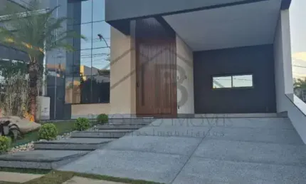 Casa de luxo em condomínio Park Gran Reserve: 3 quartos, 3 suítes, 2 salas, 4 banheiros, 3 vagas na cidade de Indaiatuba-SP.