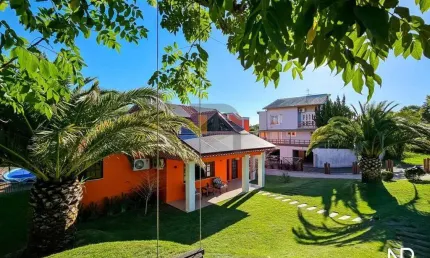 Casas em condomínio Paragem dos Verdes Campos 400m³ com 3 suítes e piscina