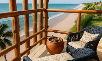 Apartamento Frente Mar Mobiliado no Cumbuco – Rentabilidade Alta no Airbnb