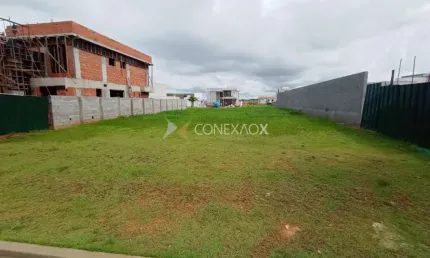 Terreno em condomínio fechado à venda na rua josé peressinoto, s/n, alphaville dom pedro 2, campinas por r$ 1.300.000