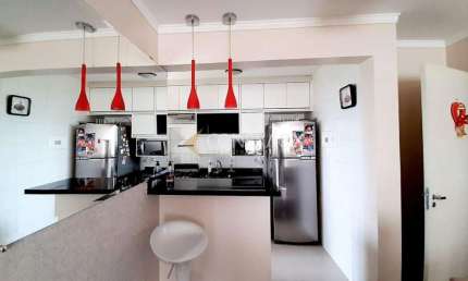 Apartamento com 3 quartos à venda na Rua Romeu Chiminasso, 730, Chácara das Nações, Valinhos, 62 m2 por R$ 350.000