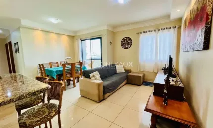 Apartamento com 3 quartos à venda na rua jacy teixeira camargo, 240, jardim do lago, campinas, 82 m2 por r$ 550.000