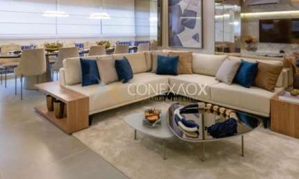 Apartamento com 3 quartos à venda na Rua Doutor Antônio de Arruda Camargo, 225, Nova Campinas, Campinas, 121 m2 por R$ 1.942.000
