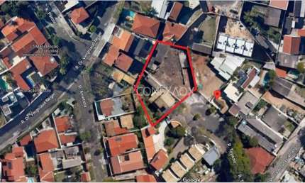 Terreno à venda na Rua Topázio, SN, Parque São Quirino, Campinas por R$ 1.345.000