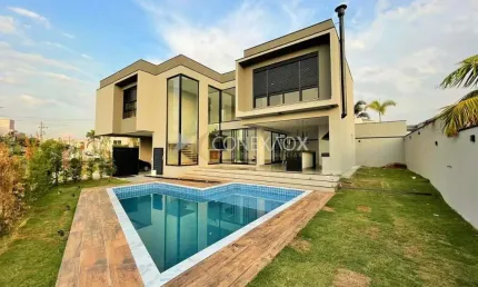 Casa em condomínio fechado com 3 quartos à venda na avenida maria marozini moura, 8, swiss park, campinas, 375 m2 por r$ 3.150.000